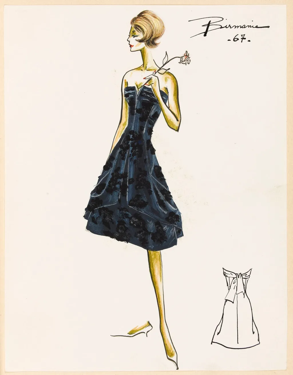 Birmanie, by Carven, 1959