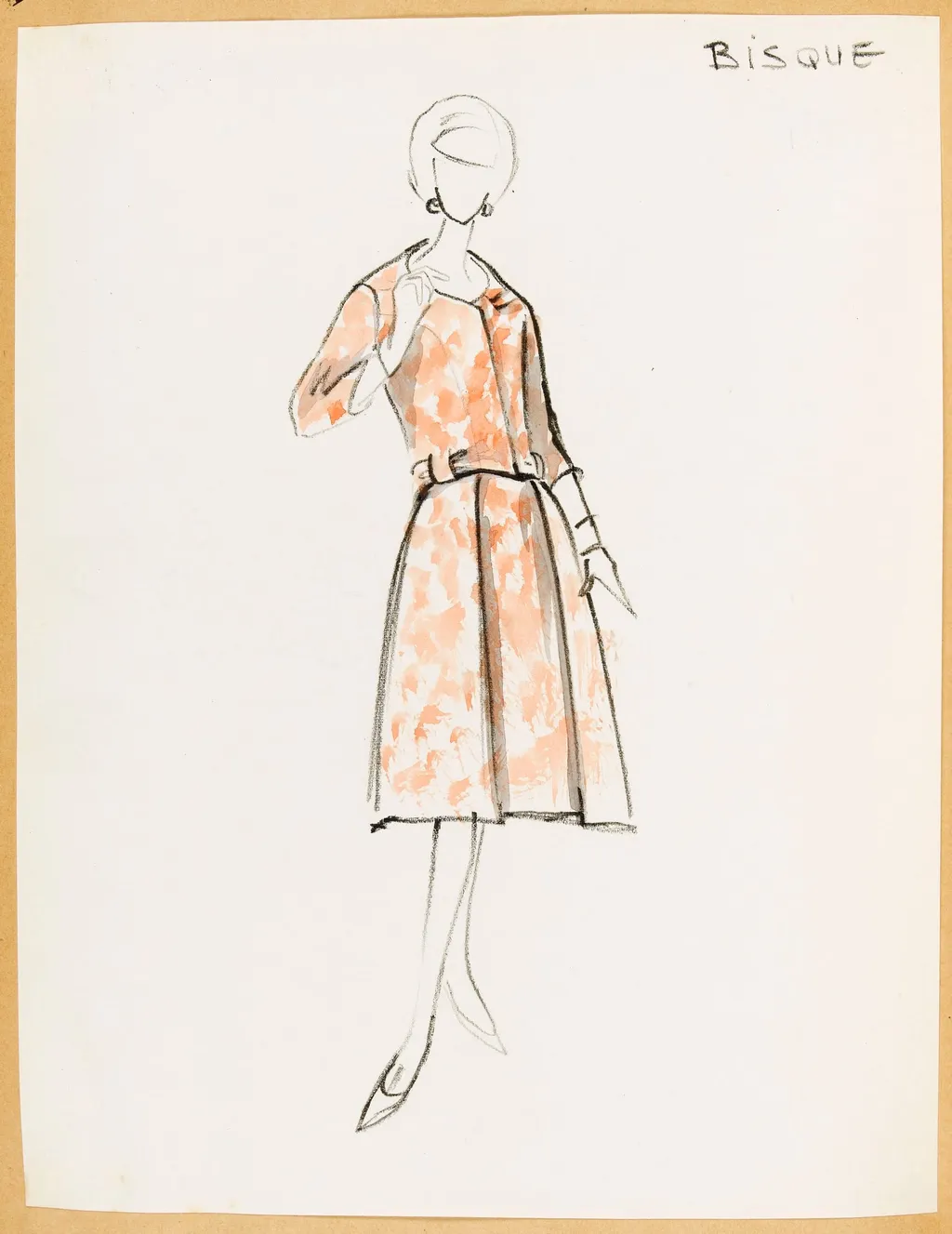 Bisque, by Carven, 1957