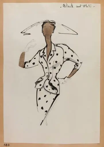 Black and white, by Carven