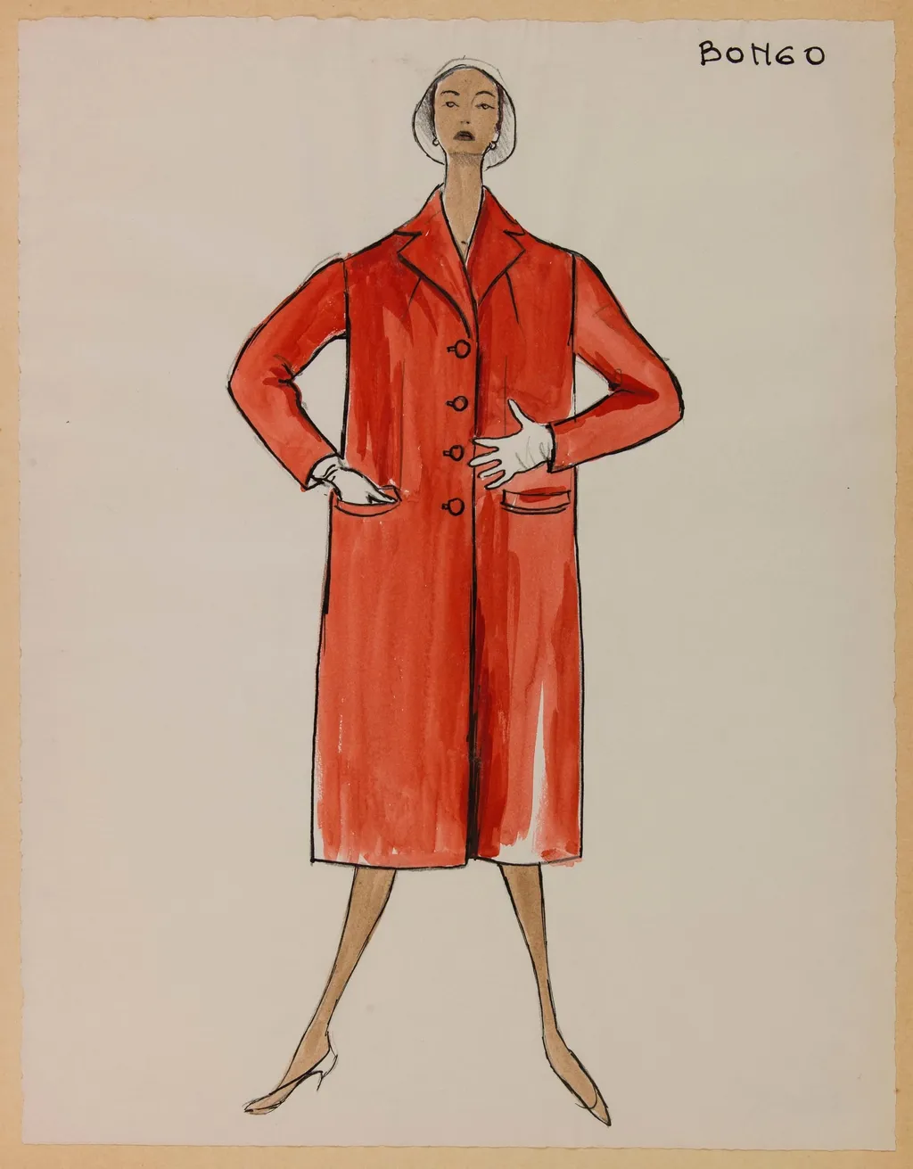 Bongo, by Carven, 1956