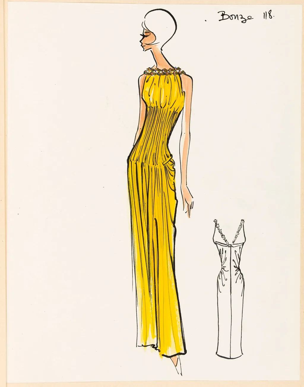 Bonze, by Carven, 1959