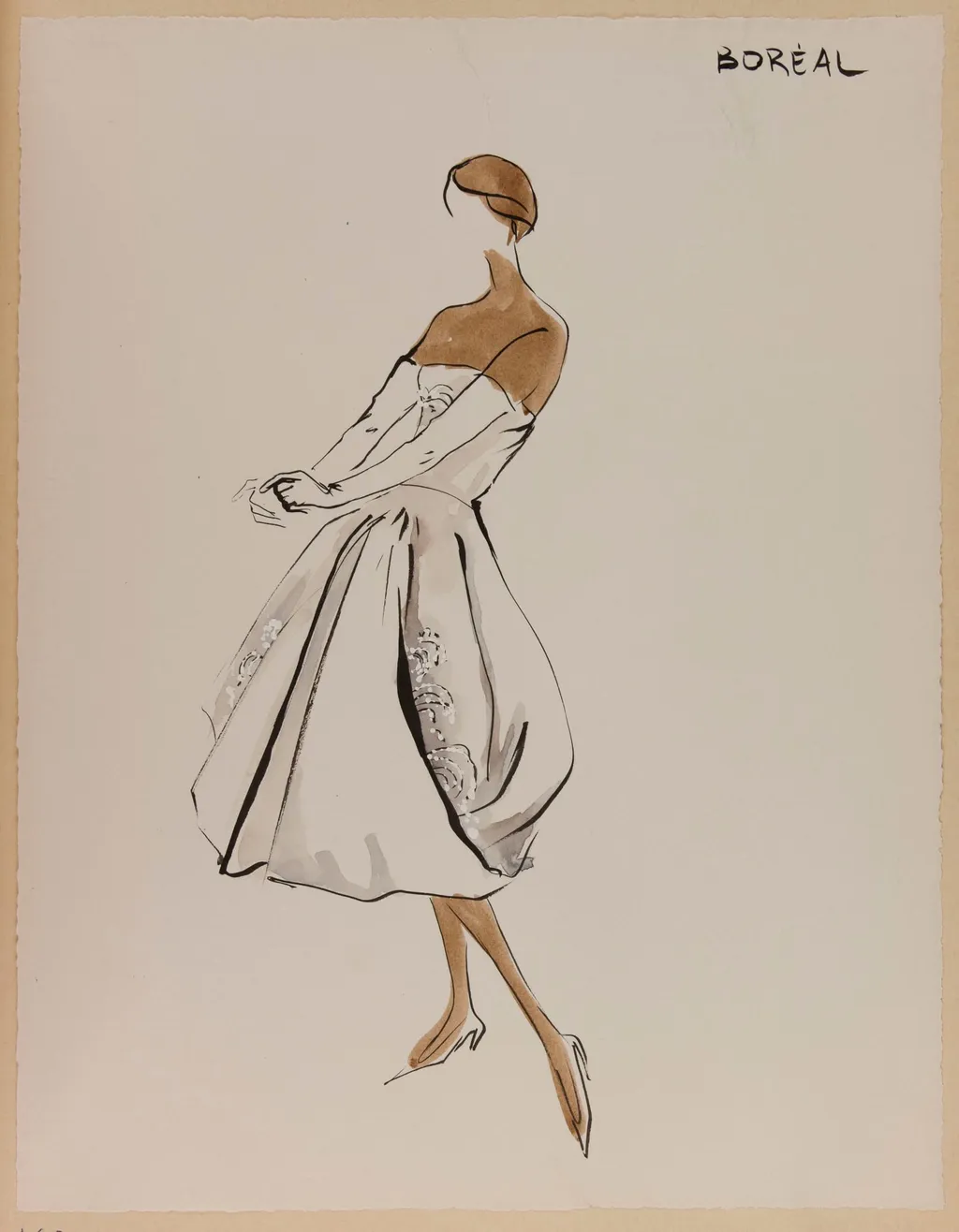 Boréal, by Carven, 1956