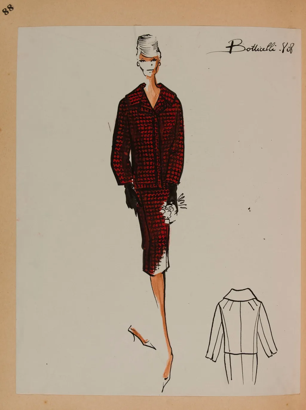 Botticelli, by Carven, 1958