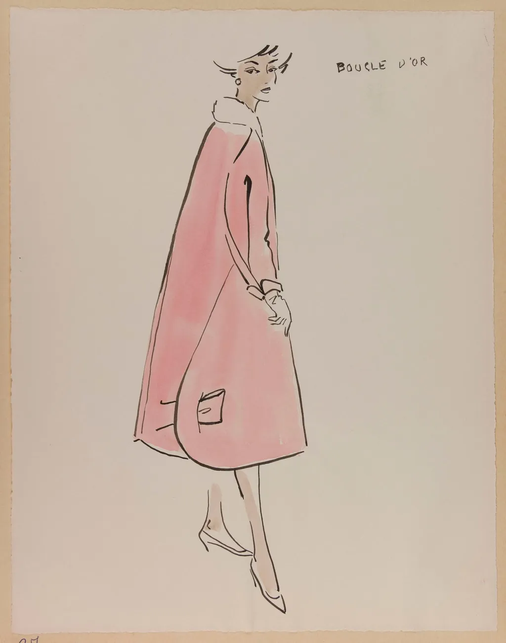 Boucle d'or, by Carven, 1956