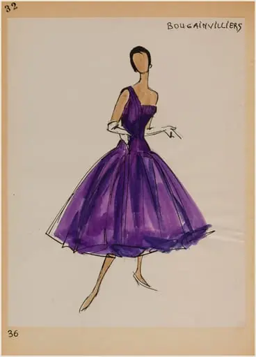 Bougainvilliers, by Carven