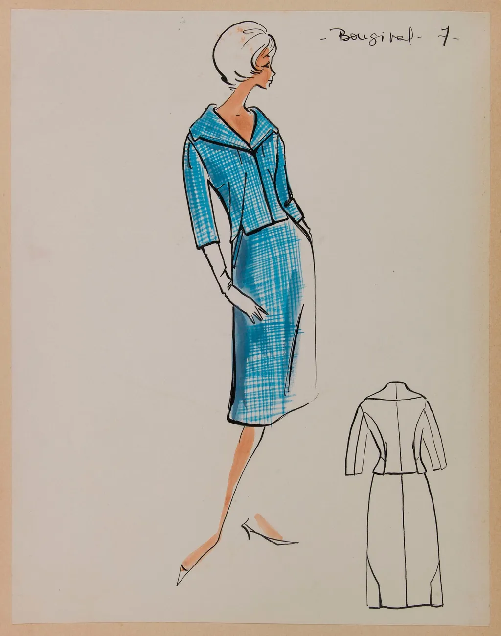 Bougival, by Carven, 1958