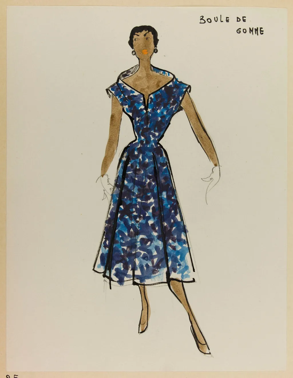 Boule de gomme, by Carven, 1953