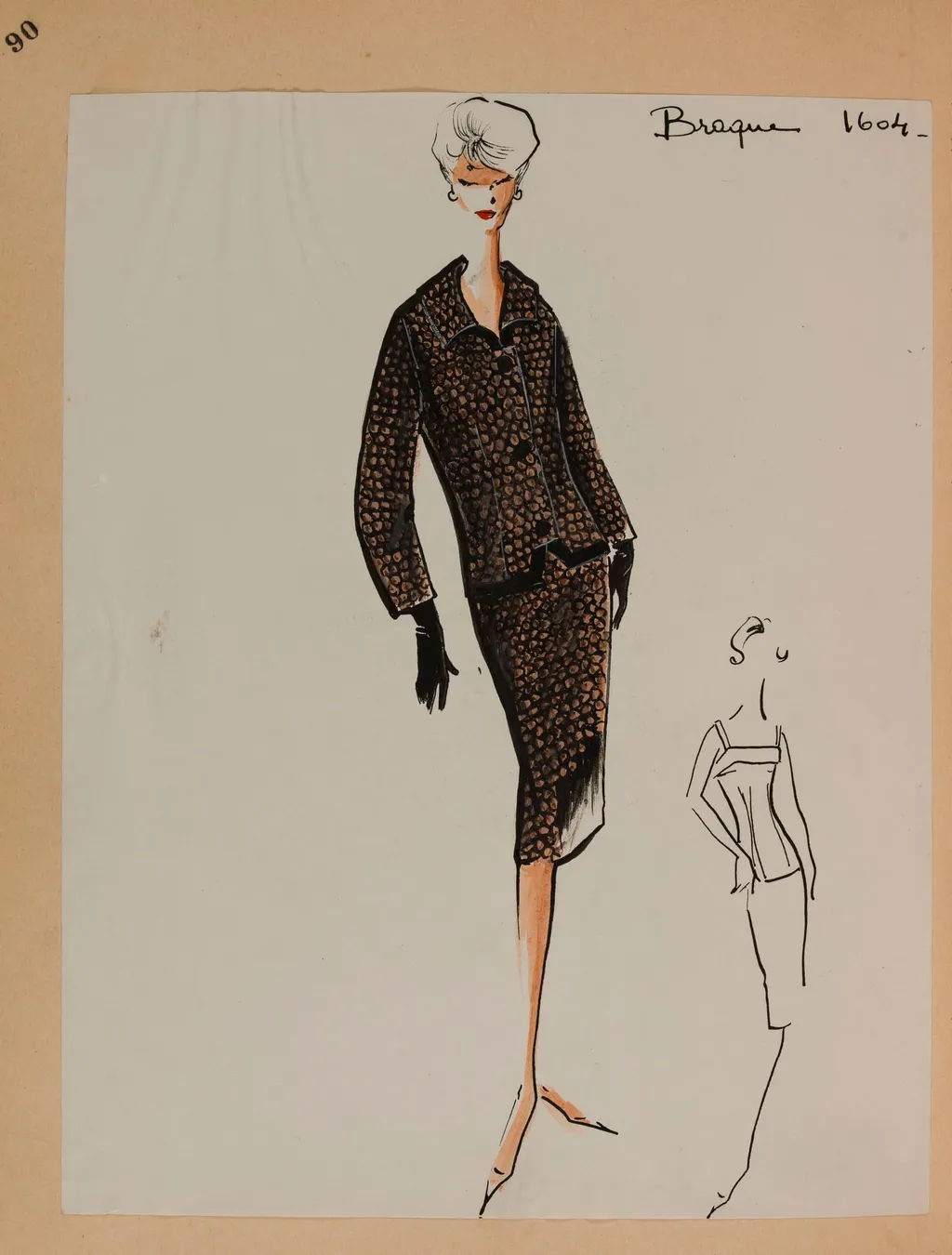 Braque, by Carven, 1958