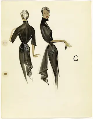 'C', by Carven, 1951