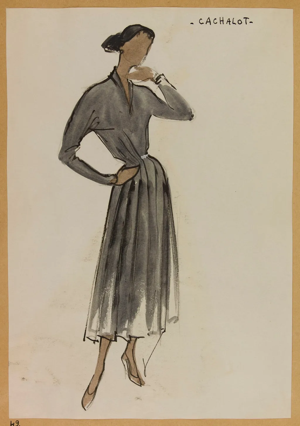 Cachalot, by Carven, 1952