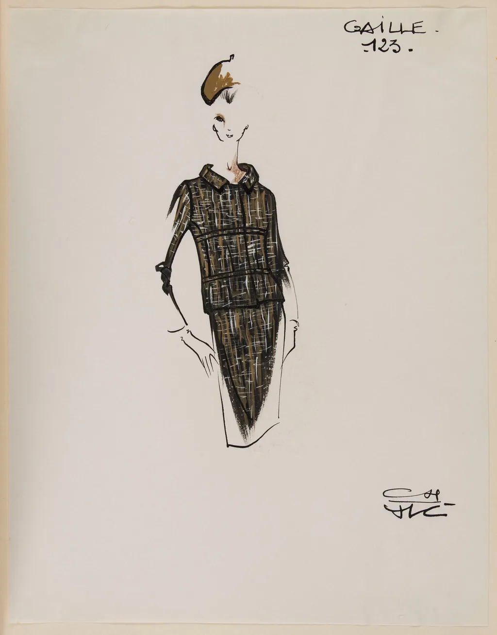 Caille, by Carven, 1963