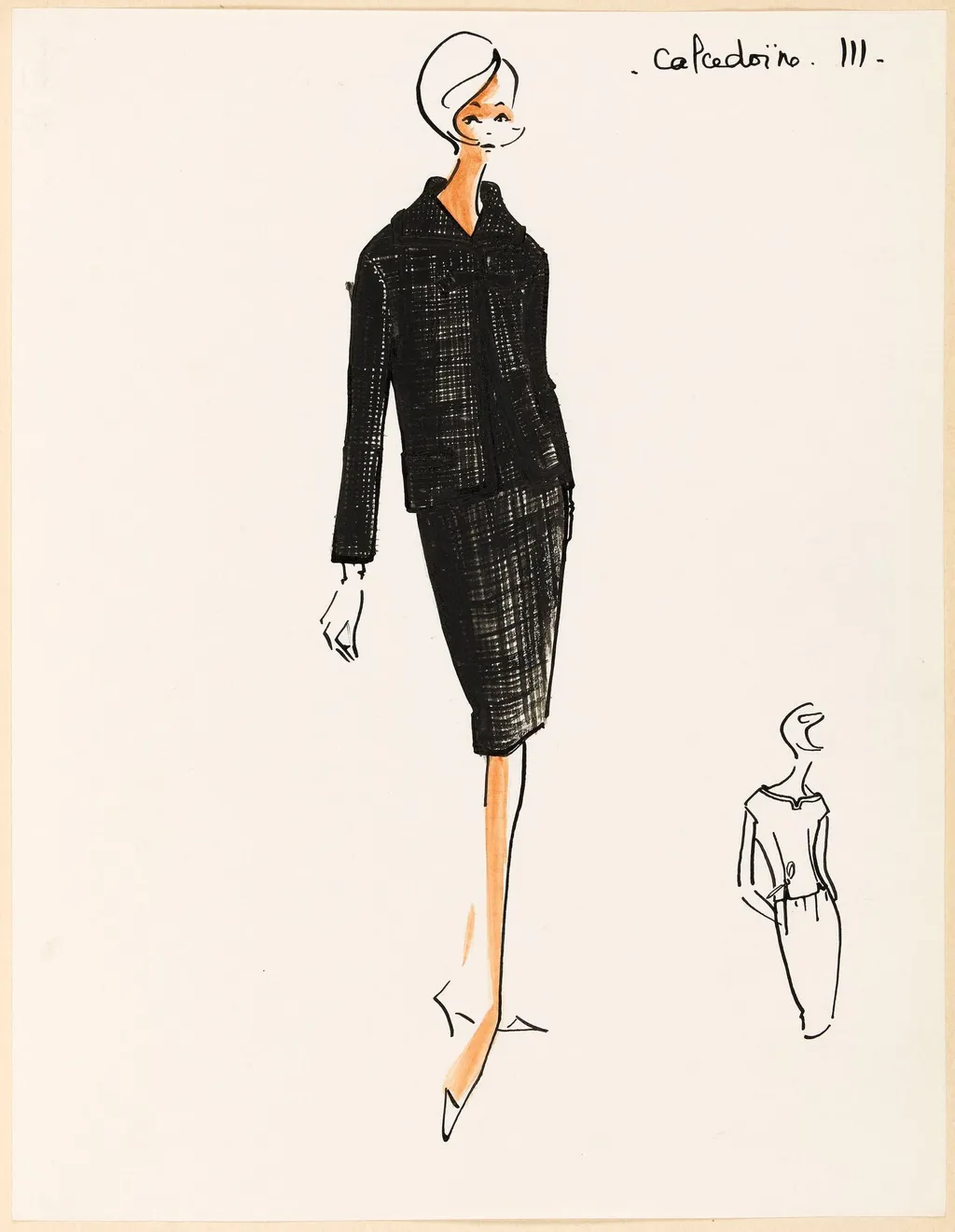 Calcédoine, by Carven, 1959