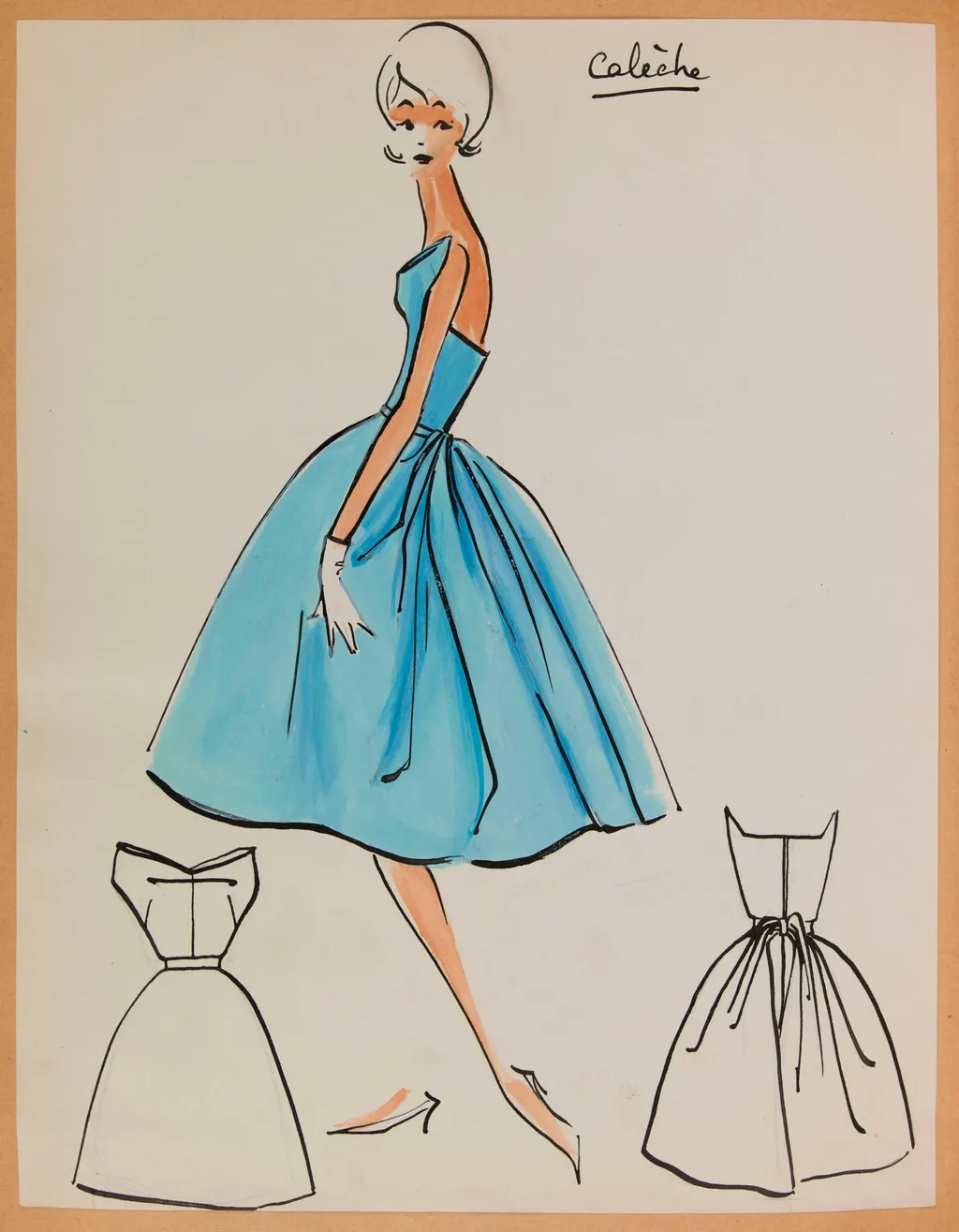 Calèche, by Carven, 1958