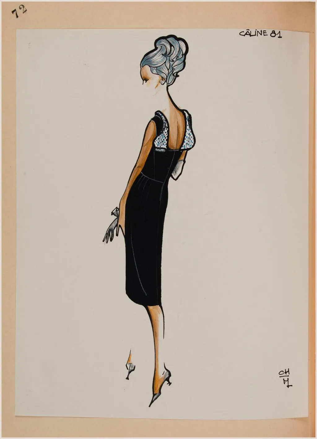 Câline, by Carven, 1963