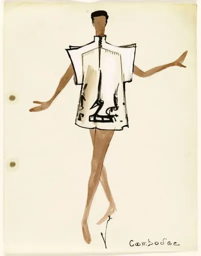 'Cambodge', by Carven