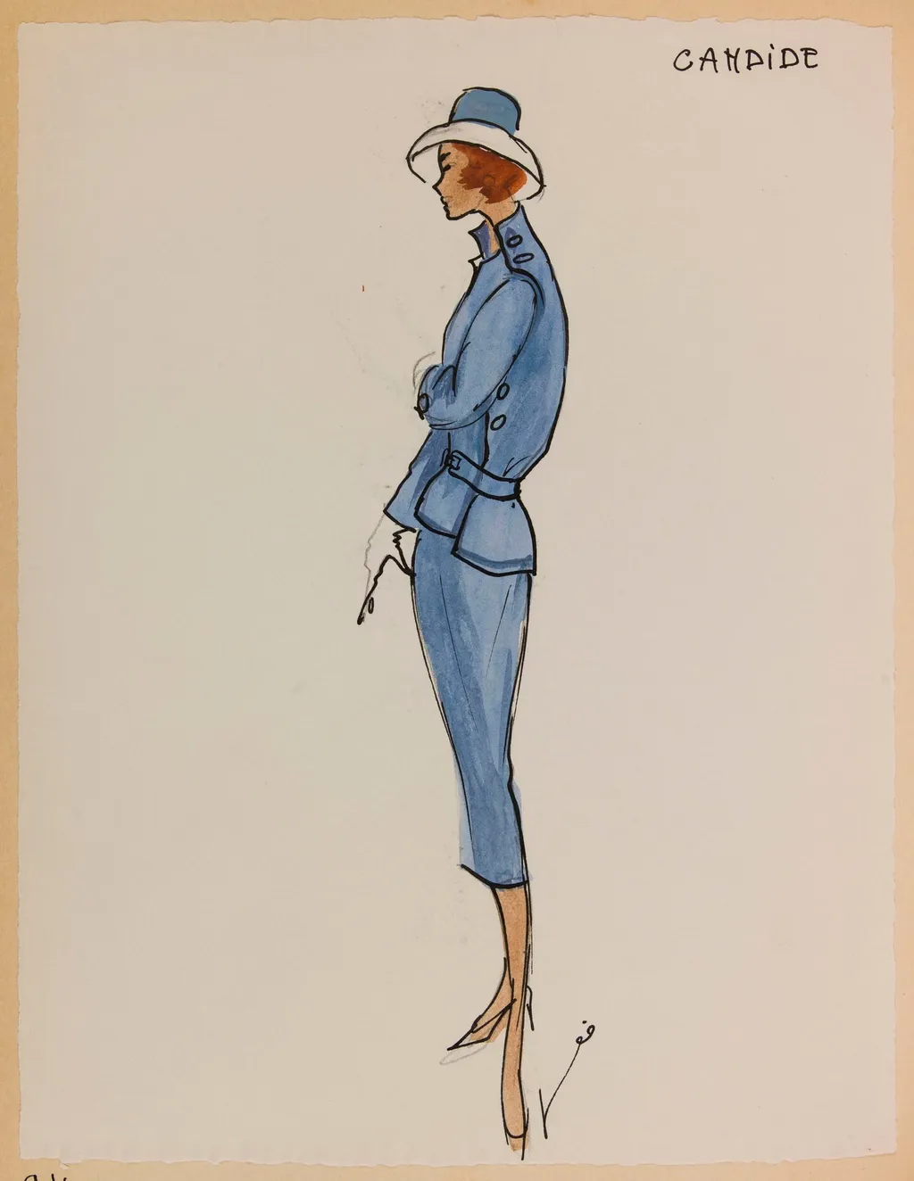 Candide, by Carven, 1956