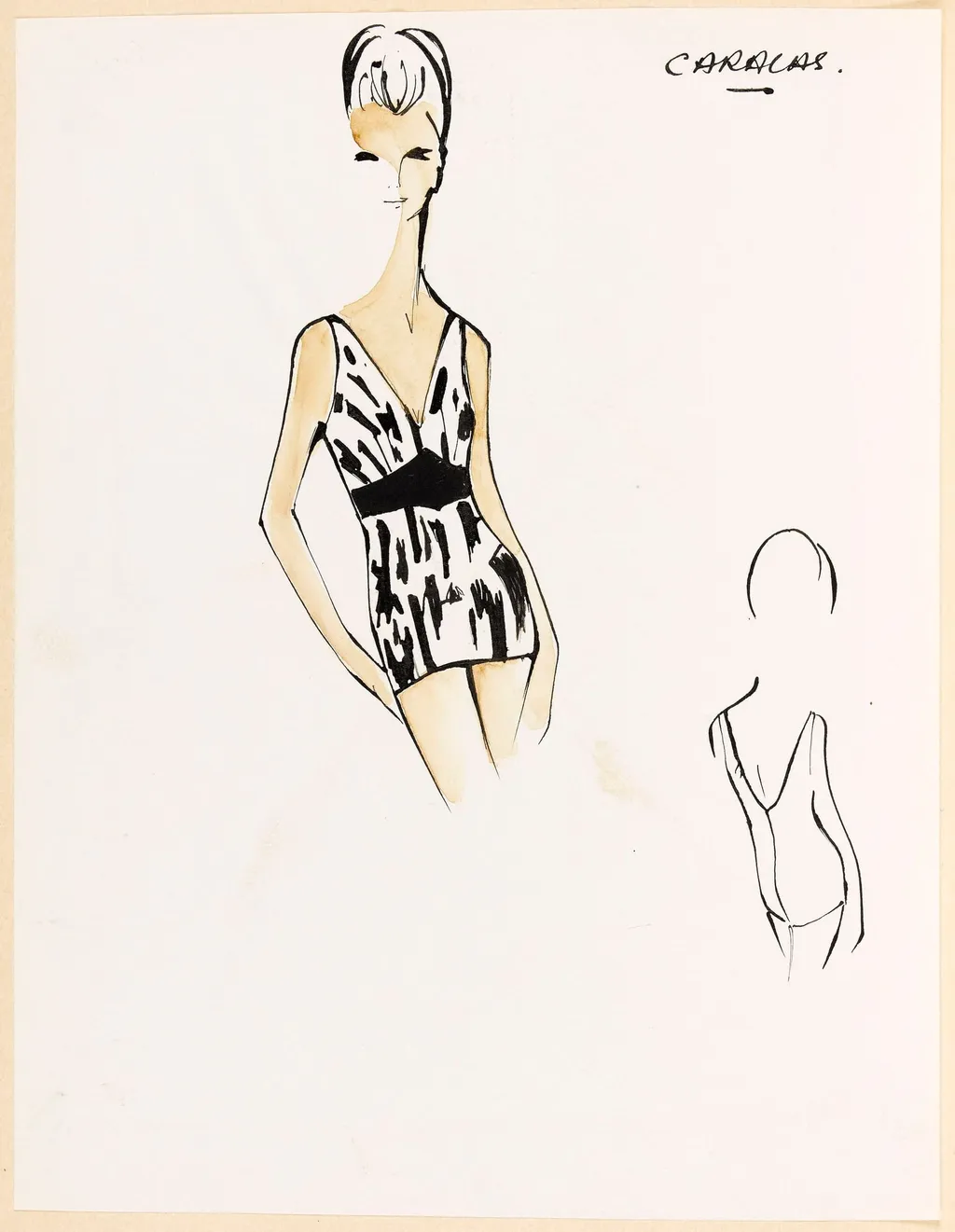 Caracas, by Carven, 1964