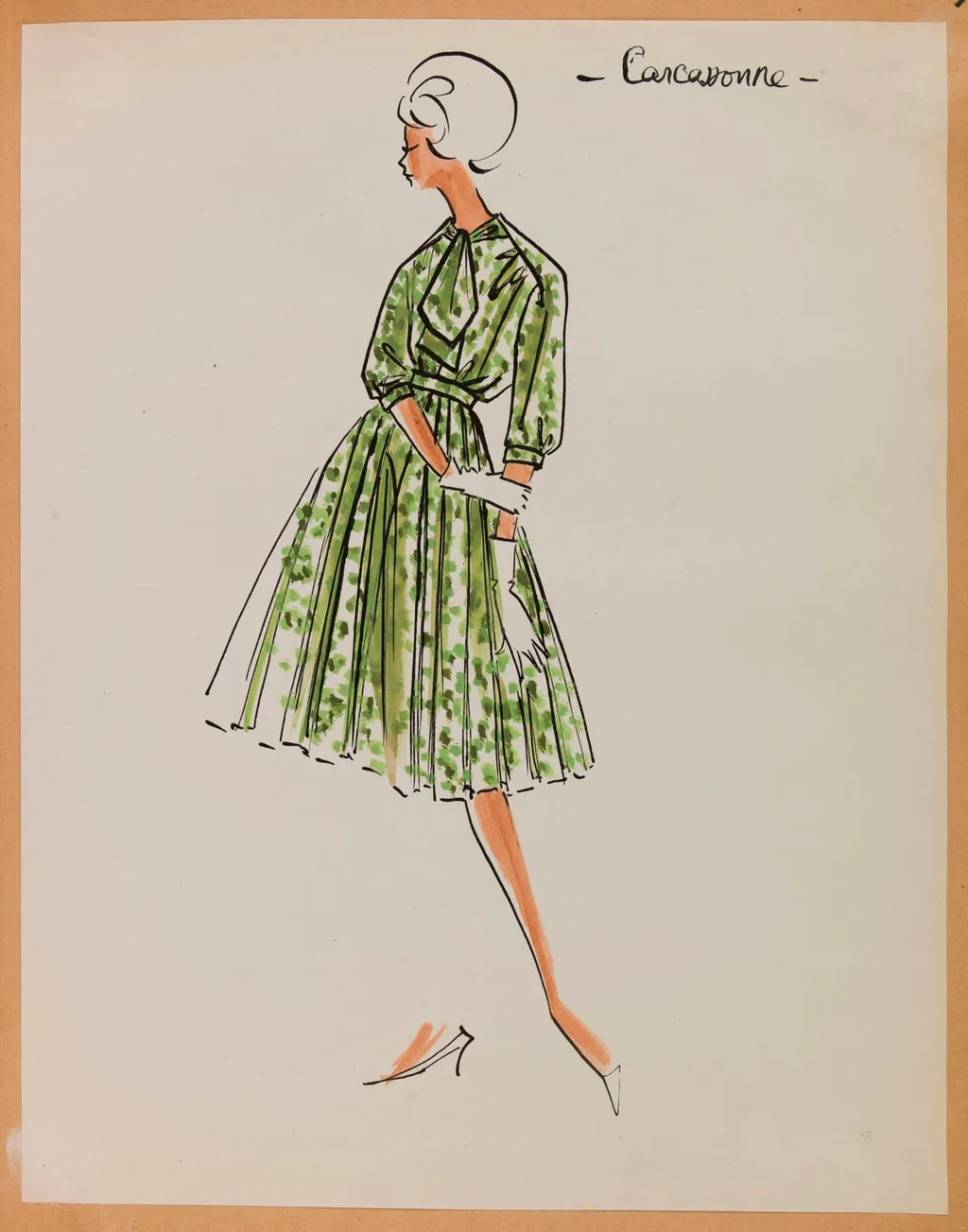 Carcassonne, by Carven, 1958