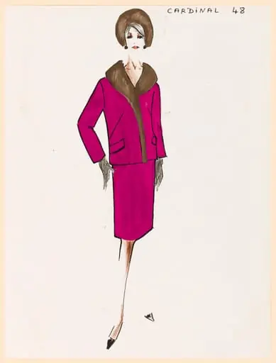 Cardinal, by Carven