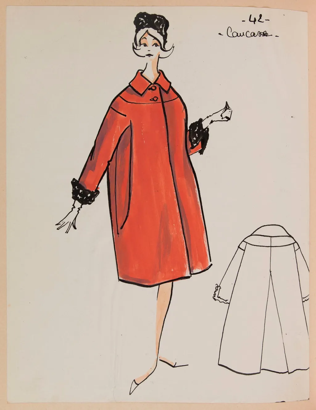 Caucase, by Carven, 1958
