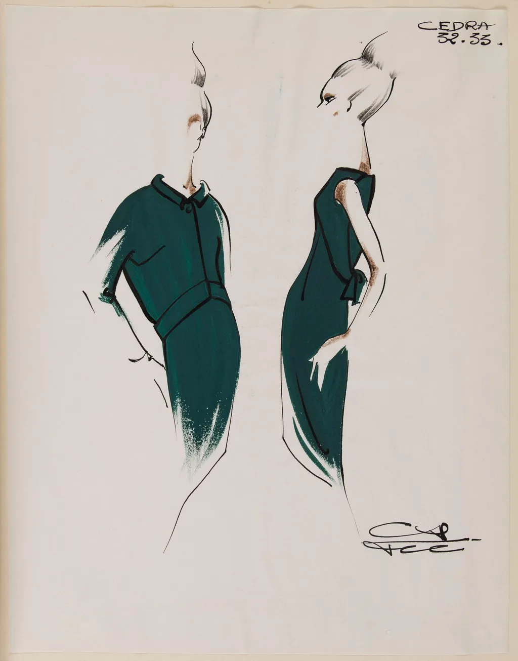 Cédra, by Carven, 1963