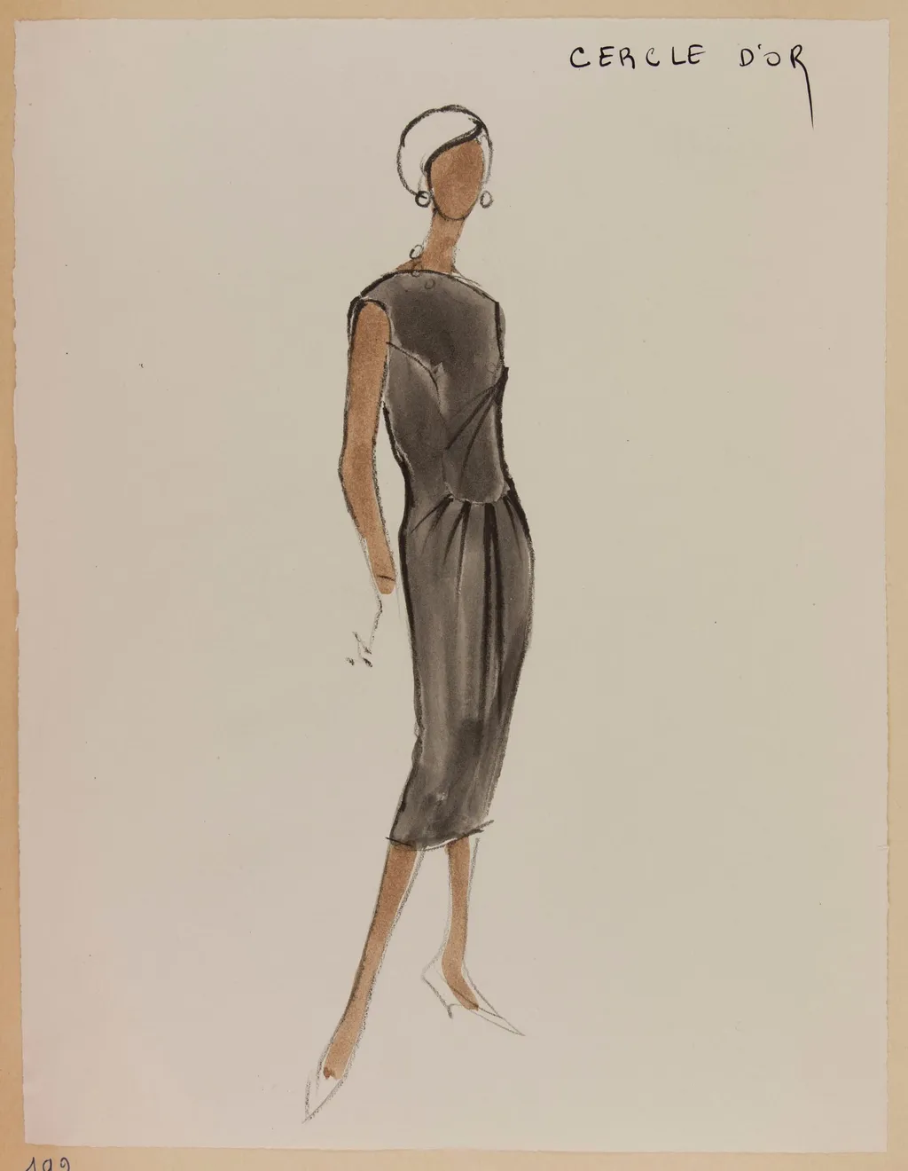 Cercle d'or, by Carven, 1956