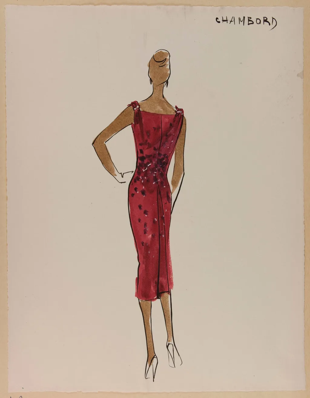 Chambord, by Carven, 1956