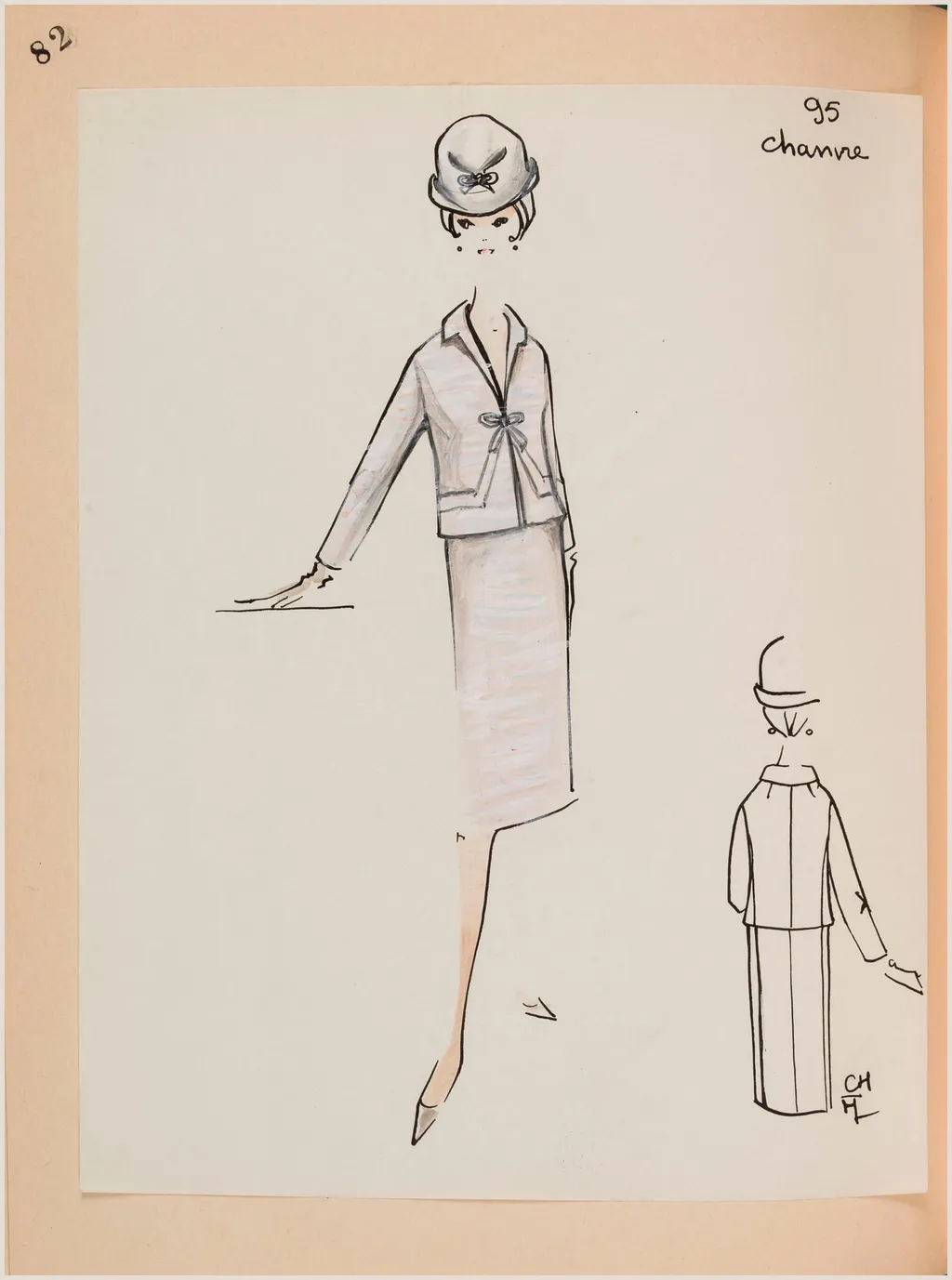 Chanvre, by Carven, 1963