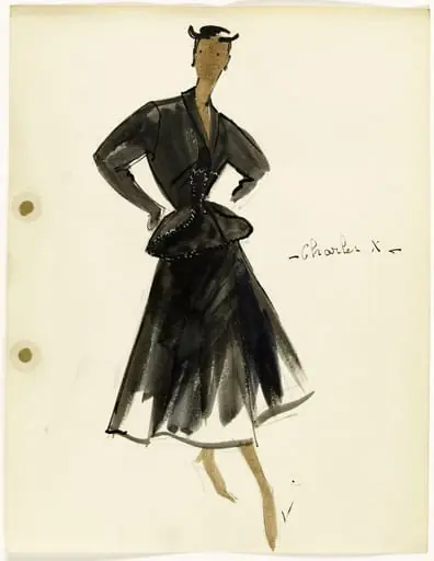 'Charles X', by Carven, 1951