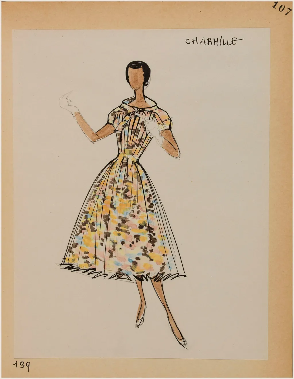 Charmille, by Carven, 1956