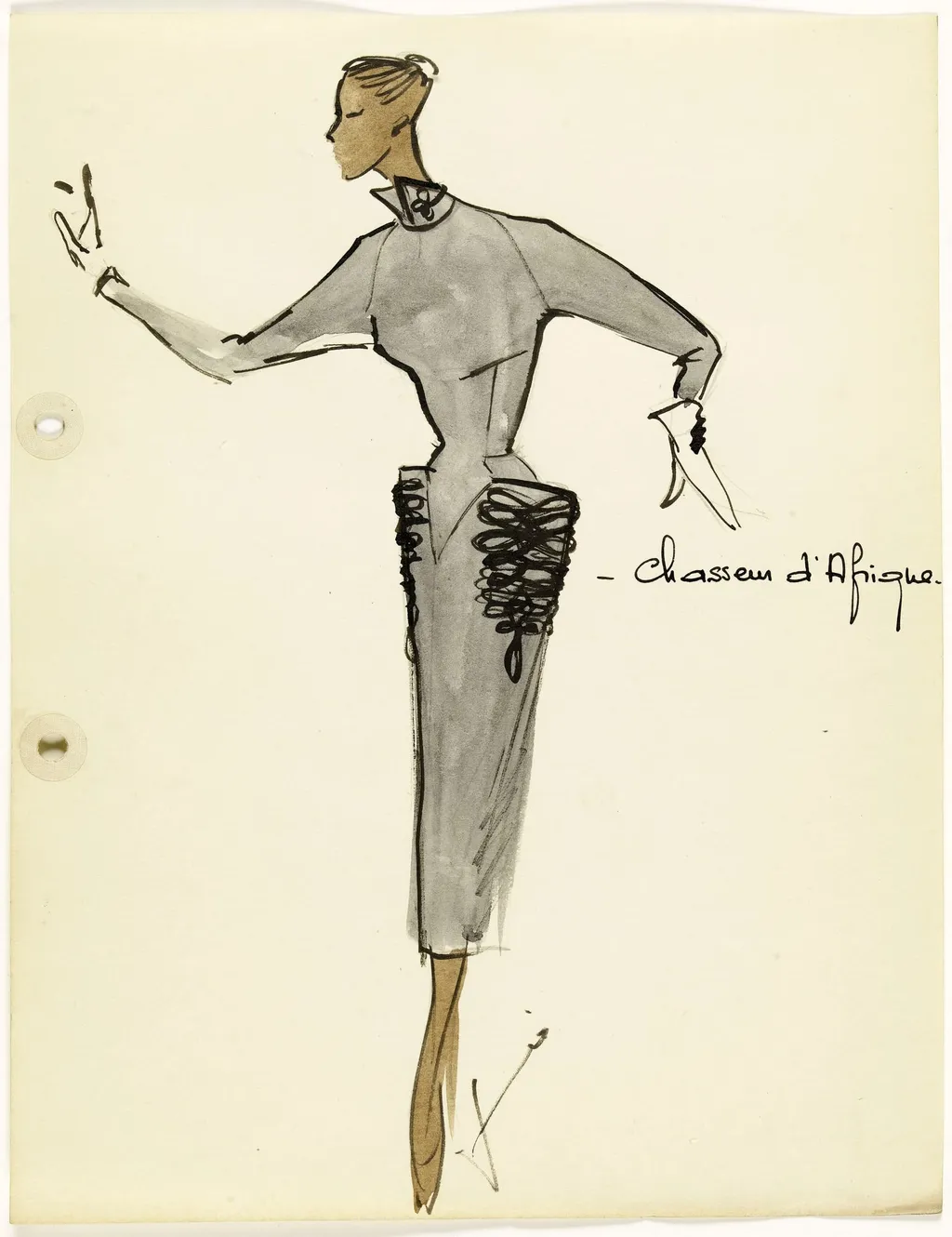 'Chasseur d'Afrique', by Carven, 1951