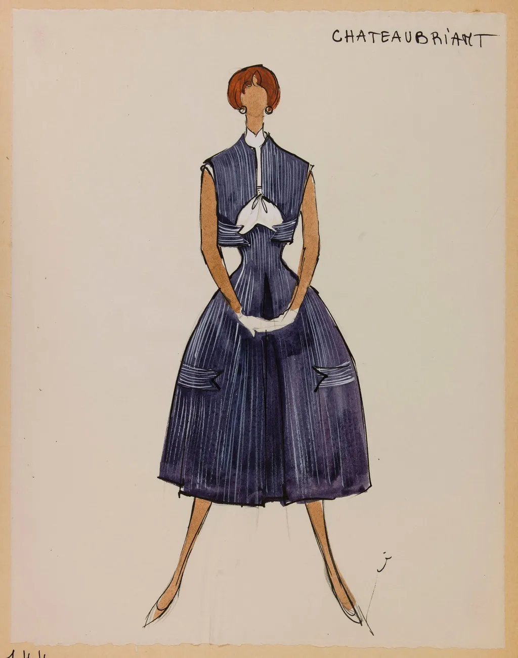 Chateaubriant, by Carven, 1956