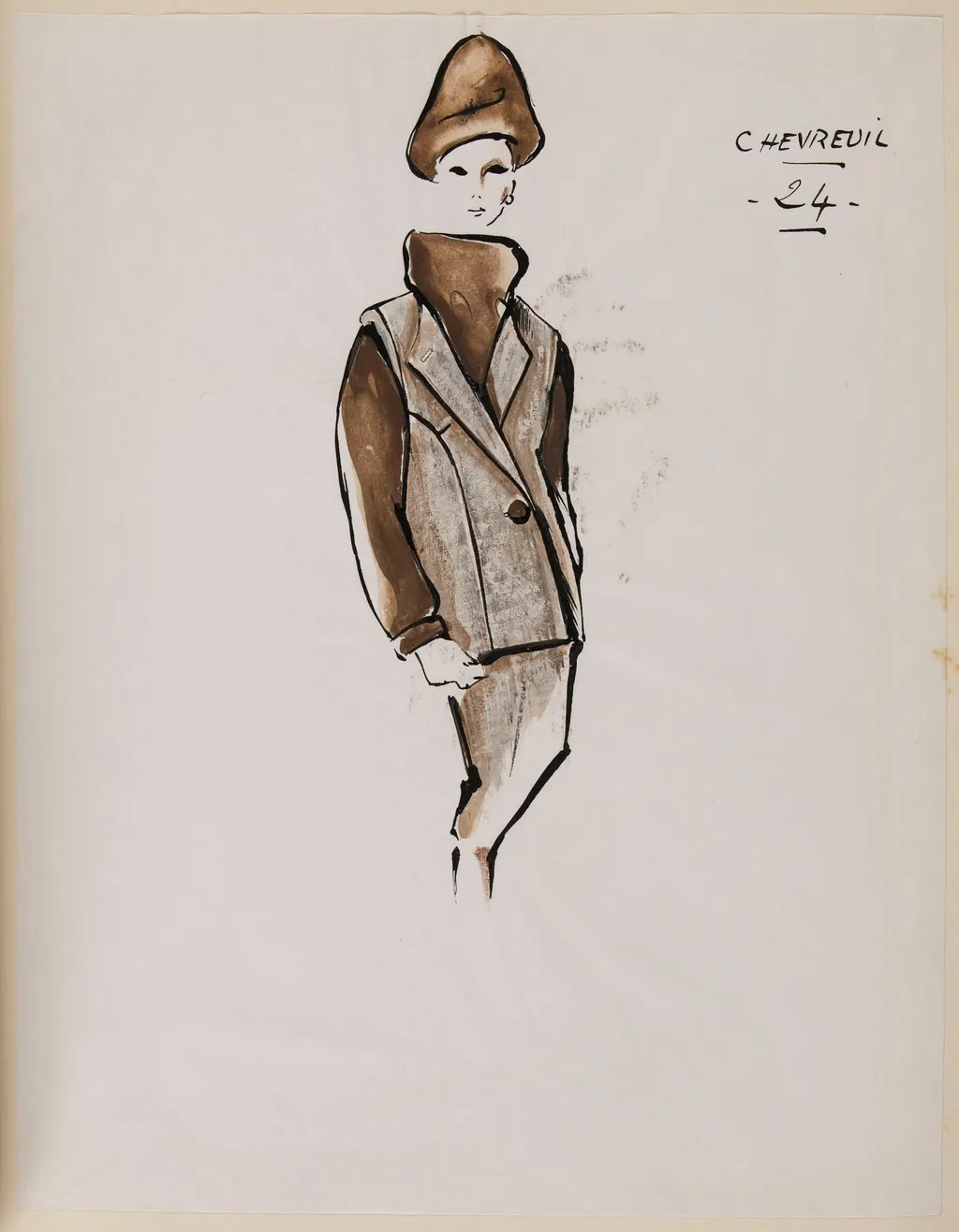 Chevreuil, by Carven, 1963