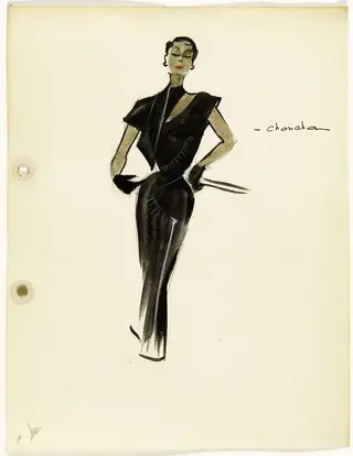 'Choucha', by Carven, 1951