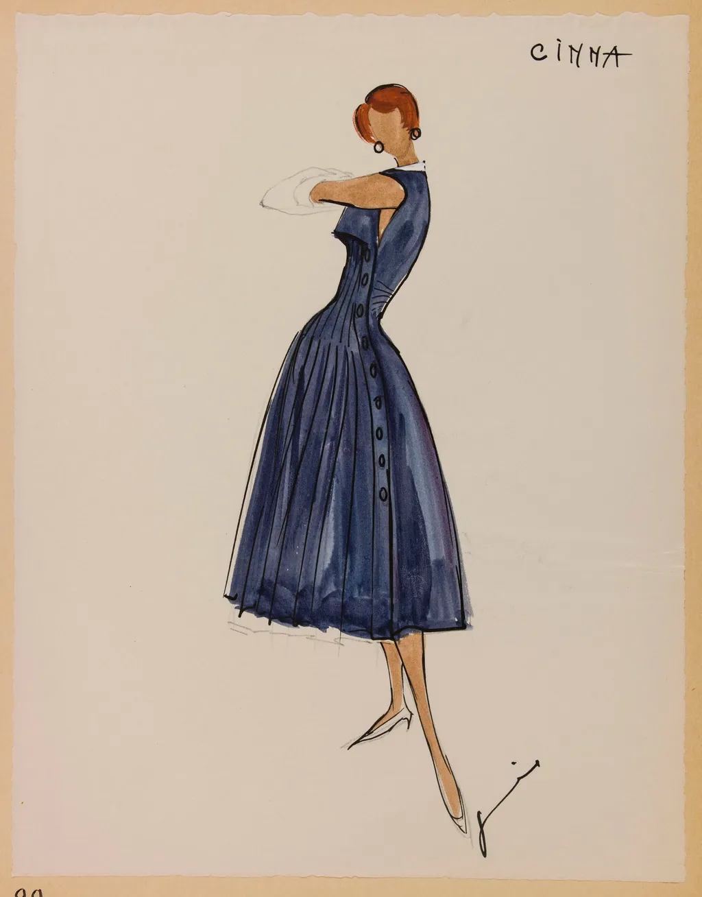 Cinna, by Carven, 1956