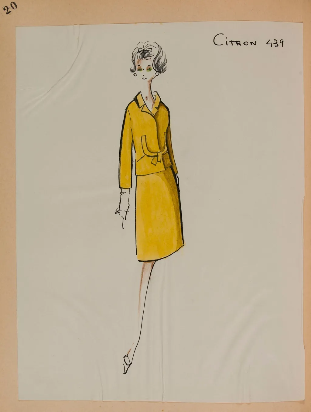 Citron, by Carven, 1963