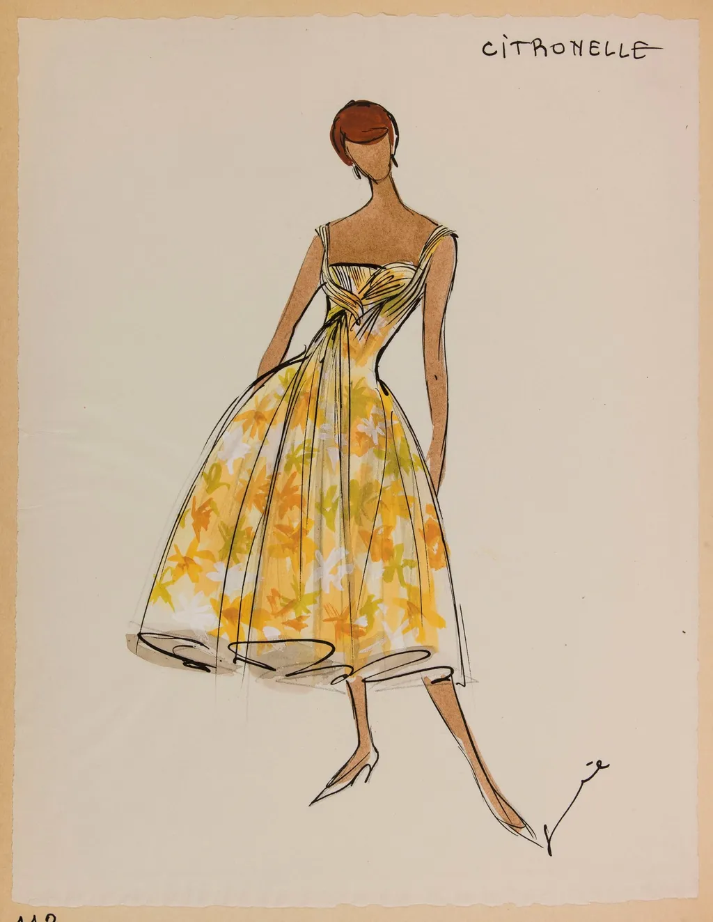 Citronelle, by Carven, 1956
