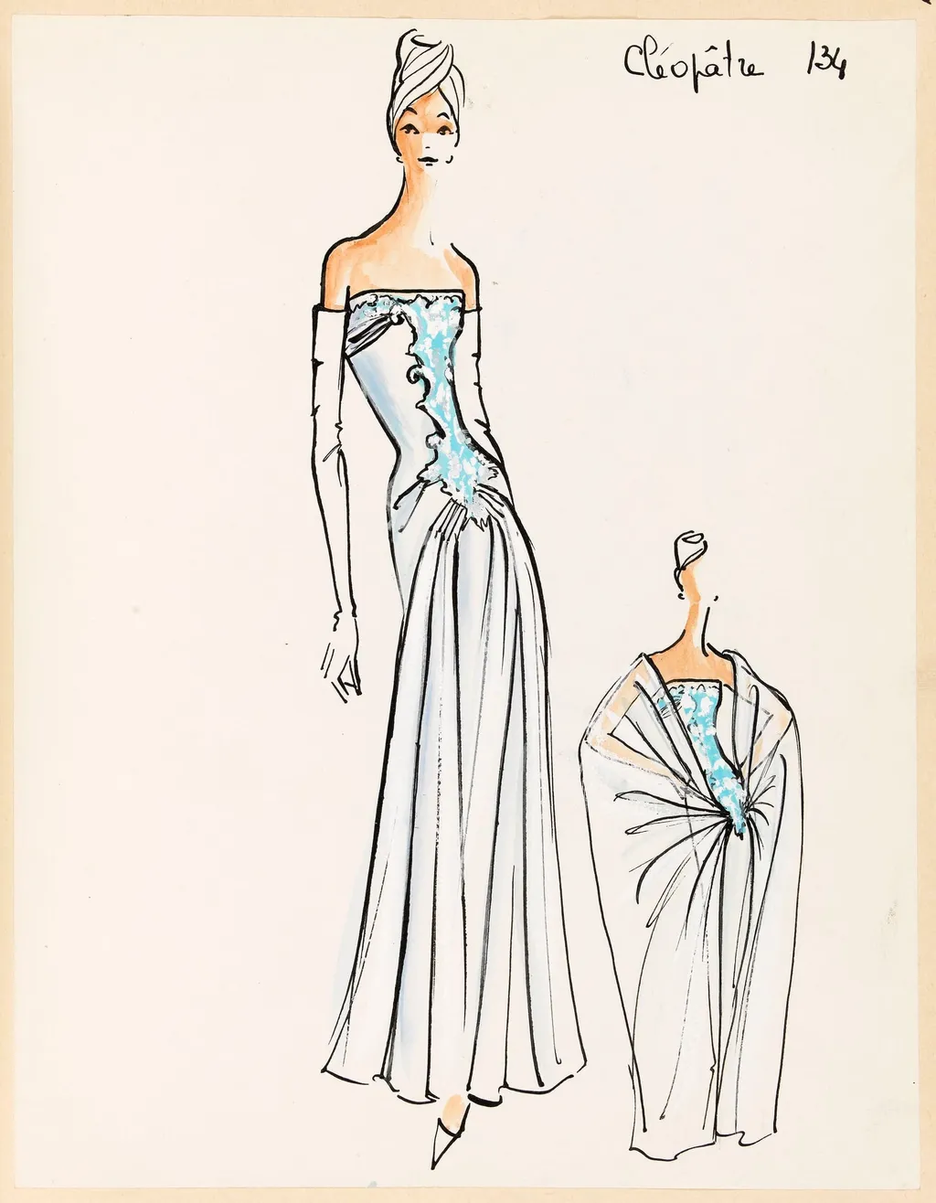 Cléopâtre, by Carven, 1959