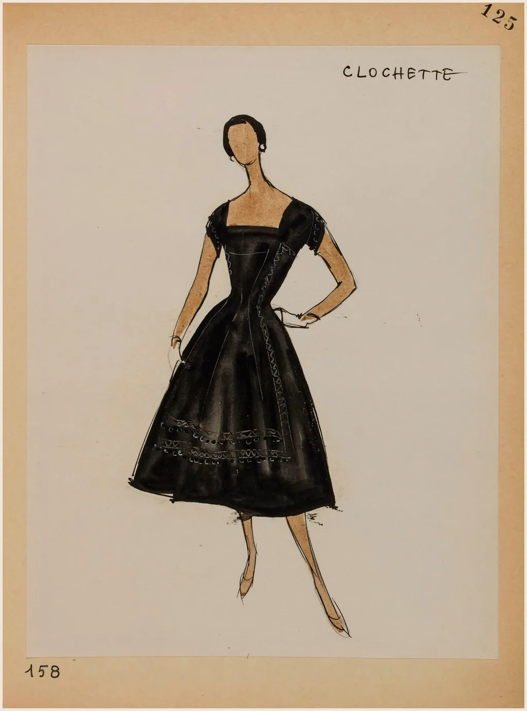 Clochette, by Carven, 1956