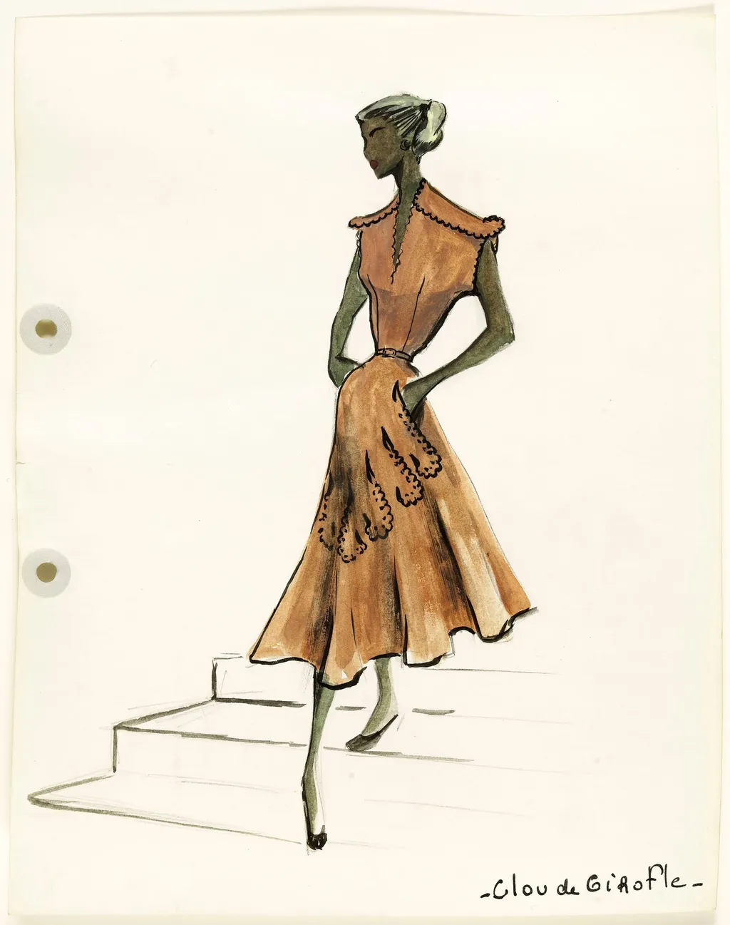 'Clou de Girofle', by Carven, 1951