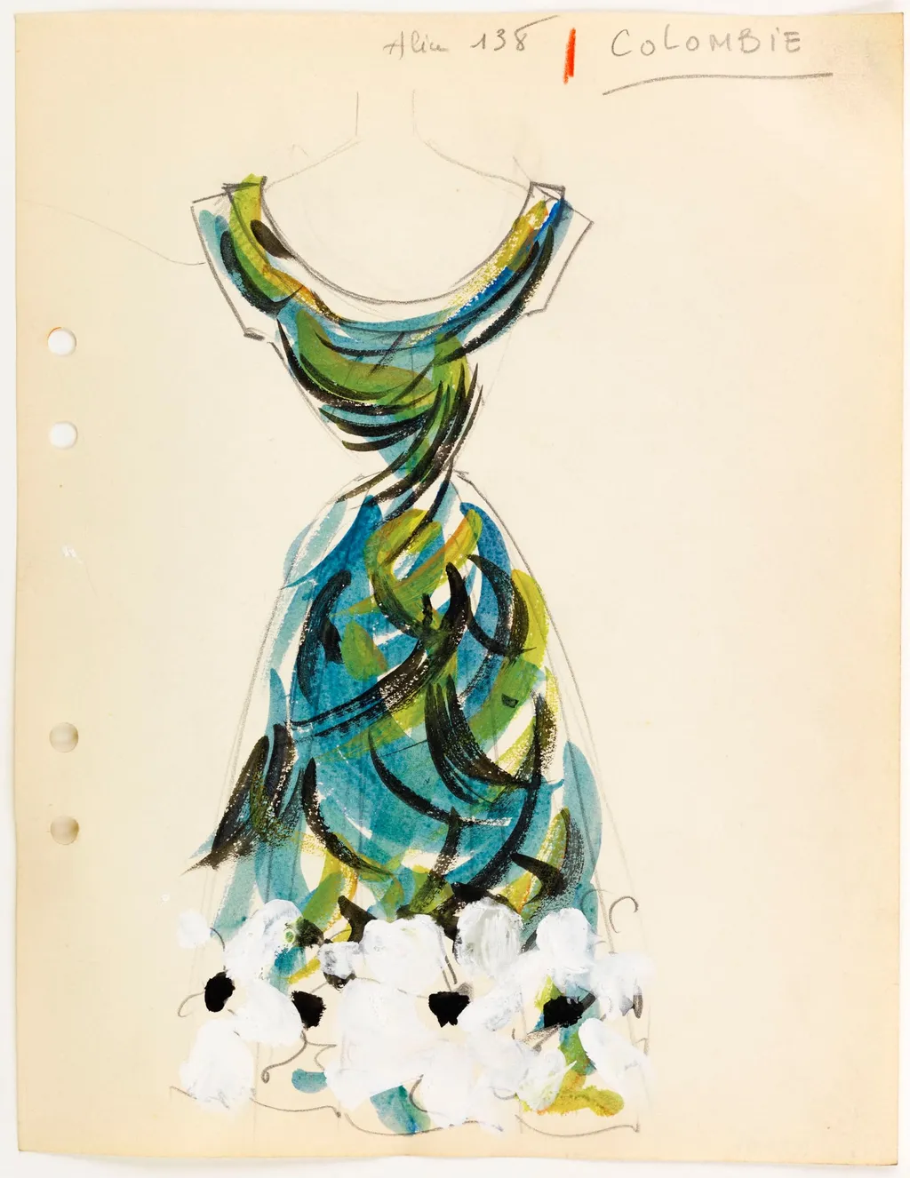 Colombie, by Carven, 1952