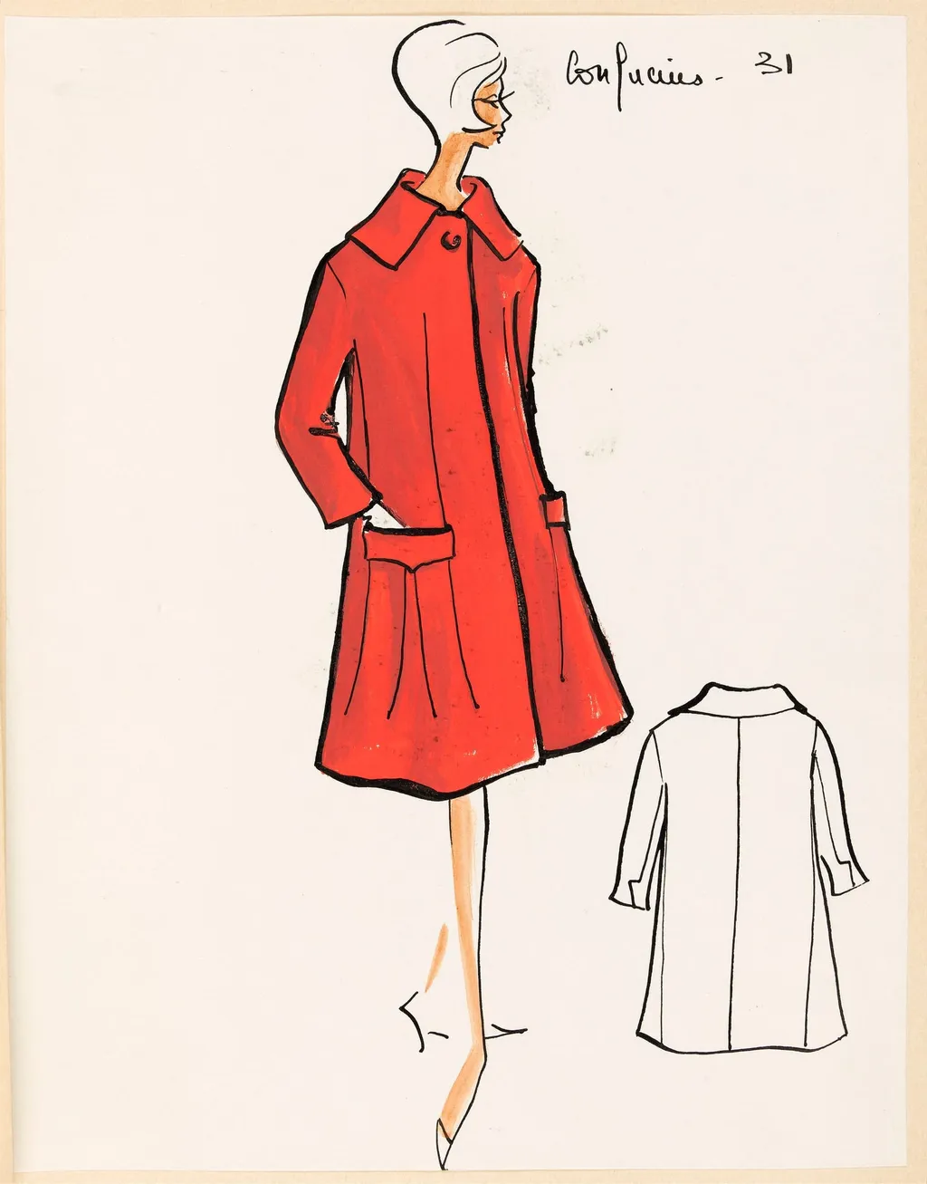 Confucius, by Carven, 1959