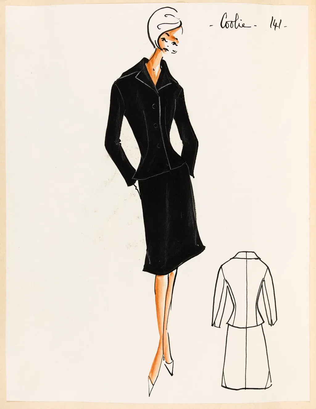 Coolie, by Carven, 1959