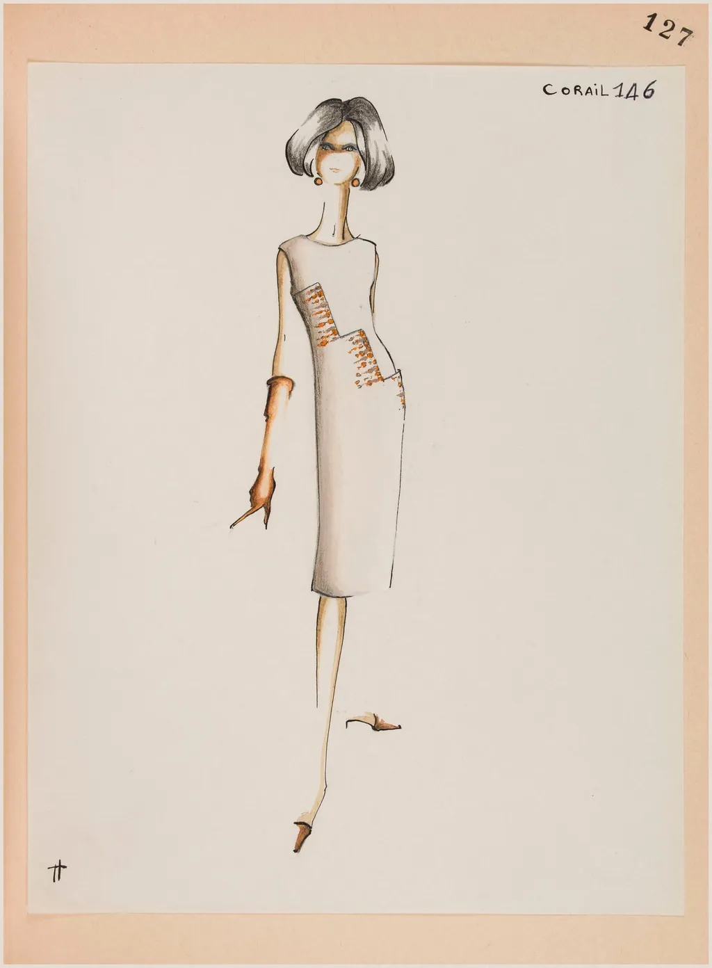 Corail, by Carven, 1963