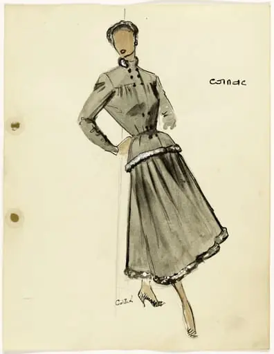 'Cornac', by Carven, 1951