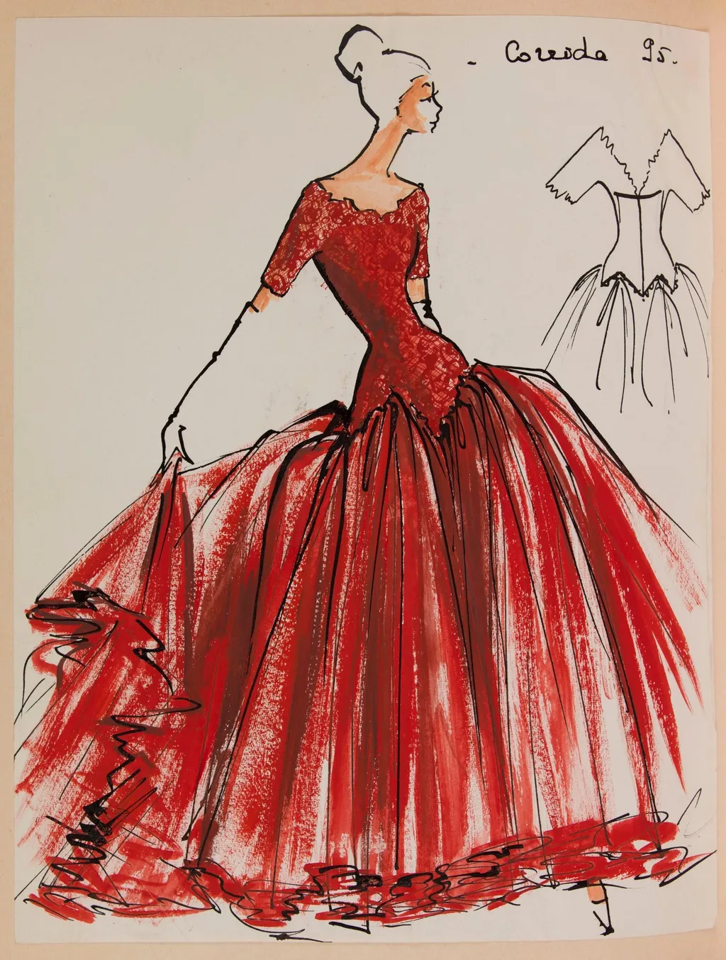 Corrida, by Carven, 1958