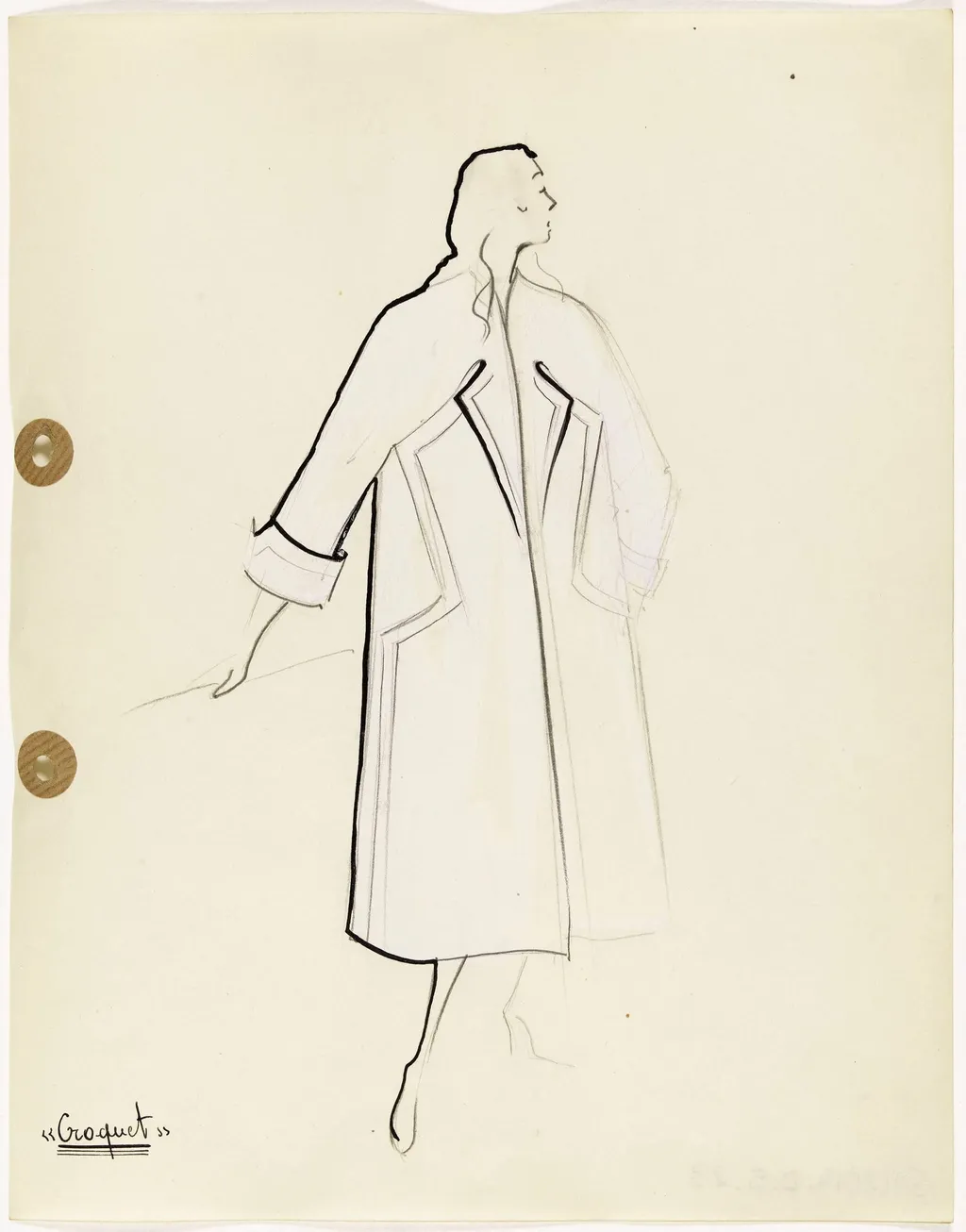 'Croquet', by Carven, 1949