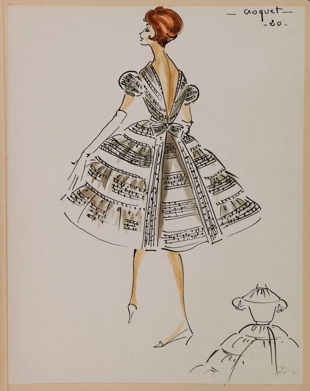 Croquet, by Carven, 1958