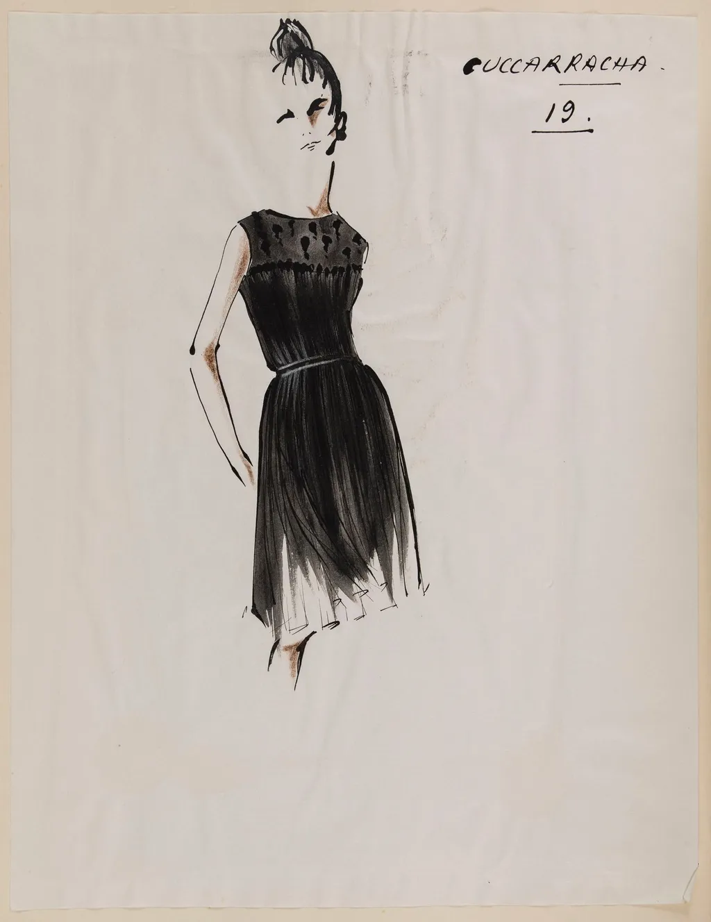 Cuccarracha, by Carven, 1963