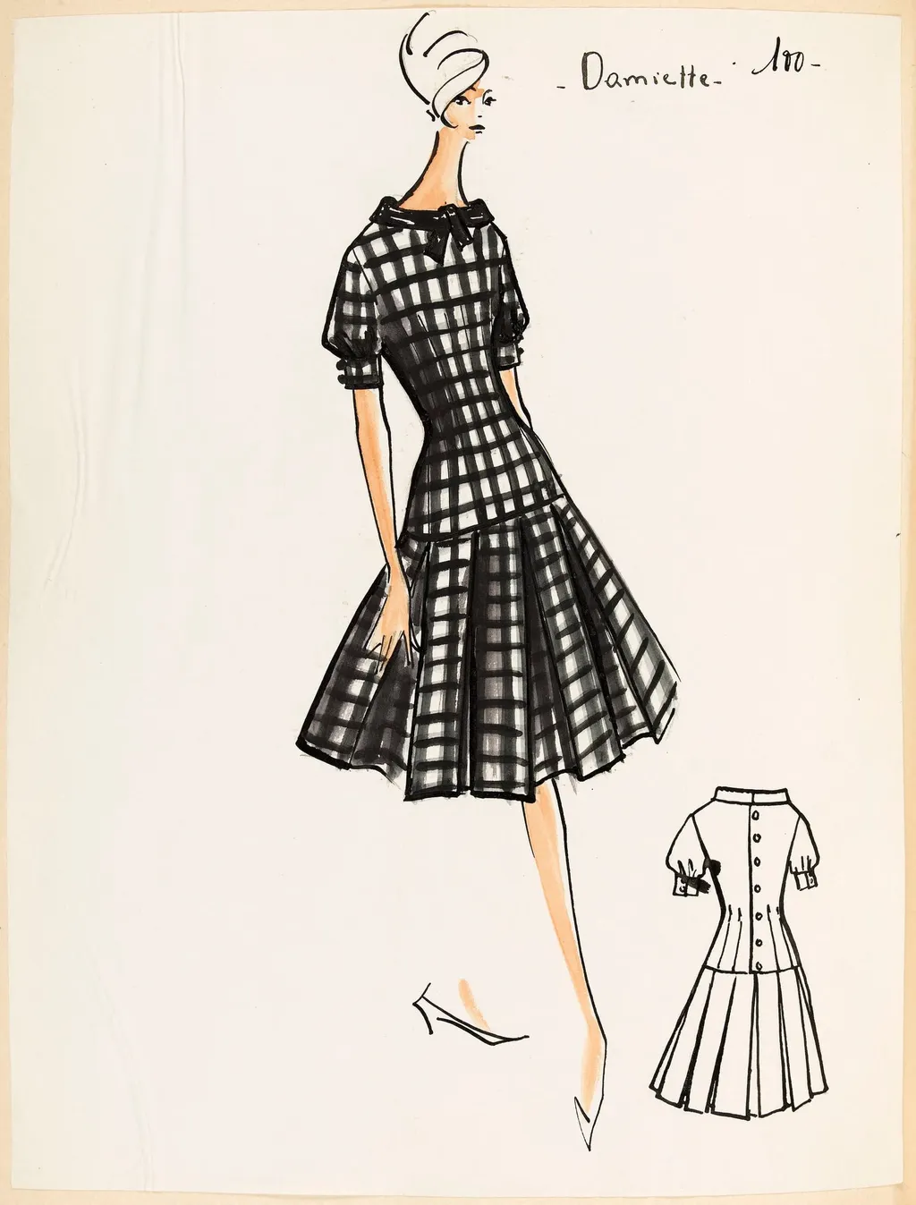 Damiette, by Carven, 1959